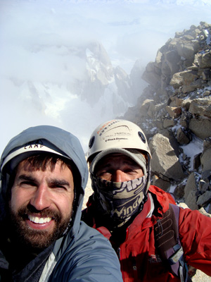 Ascenso al Fitz Roy por la vía Afanasieff