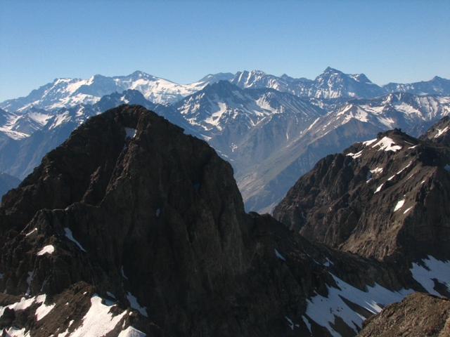 El Teniente visto desde la cumbre del Capitán