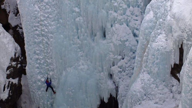 escalada hielo