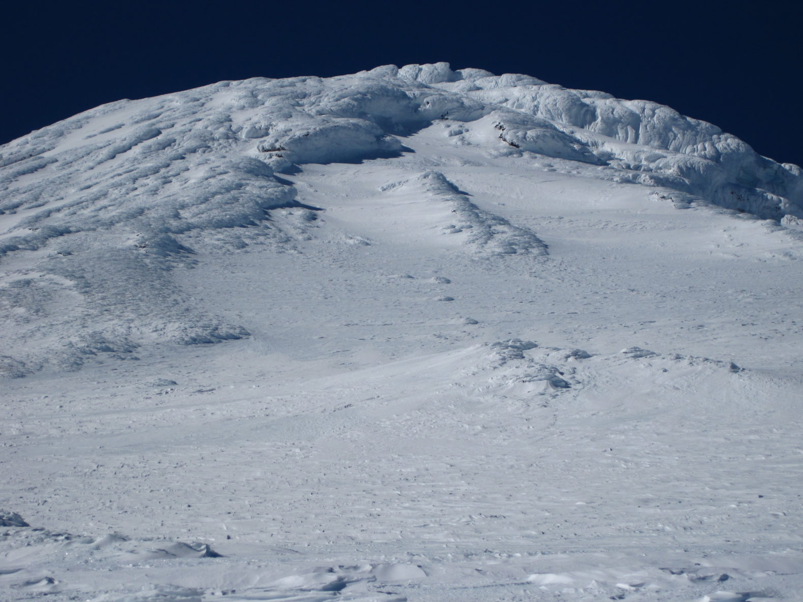 Volcán Lanín –  2600m de desnivel esquiando – Octubre 2015