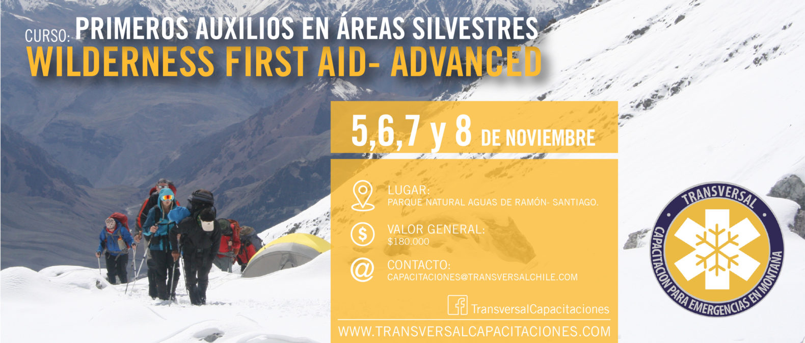 PRIMEROS AUXILIOS PARA ZONAS REMOTAS – Wilderness First Aid- Advanced