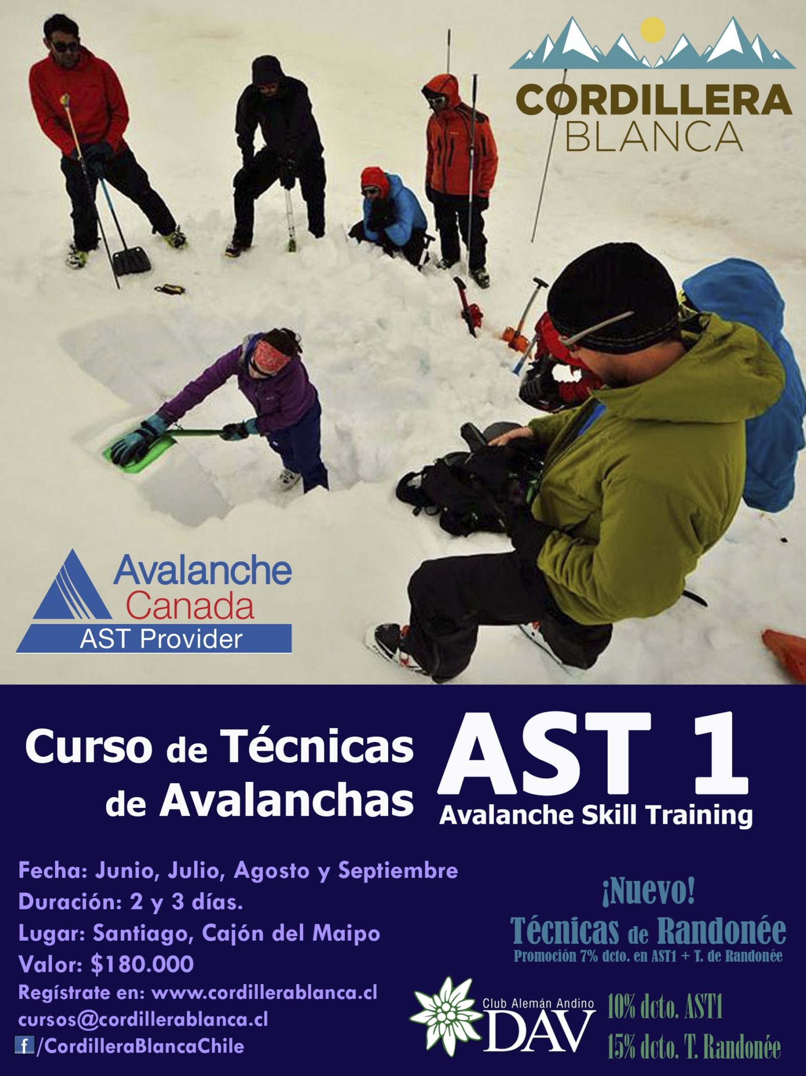 Curso de Técnicas de Avalanchas AST1