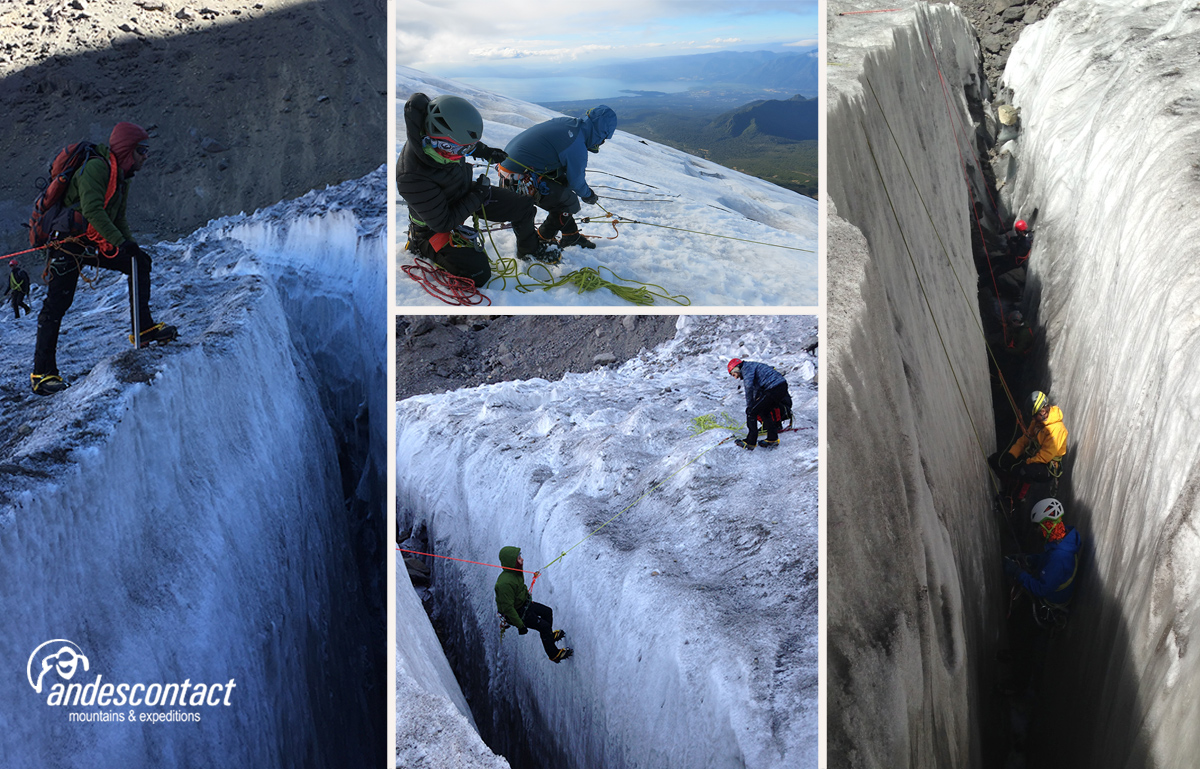 CURSO MARCHA Y RESCATE SOBRE GLACIAR ANDESCONTACT – Abril/Mayo 2018