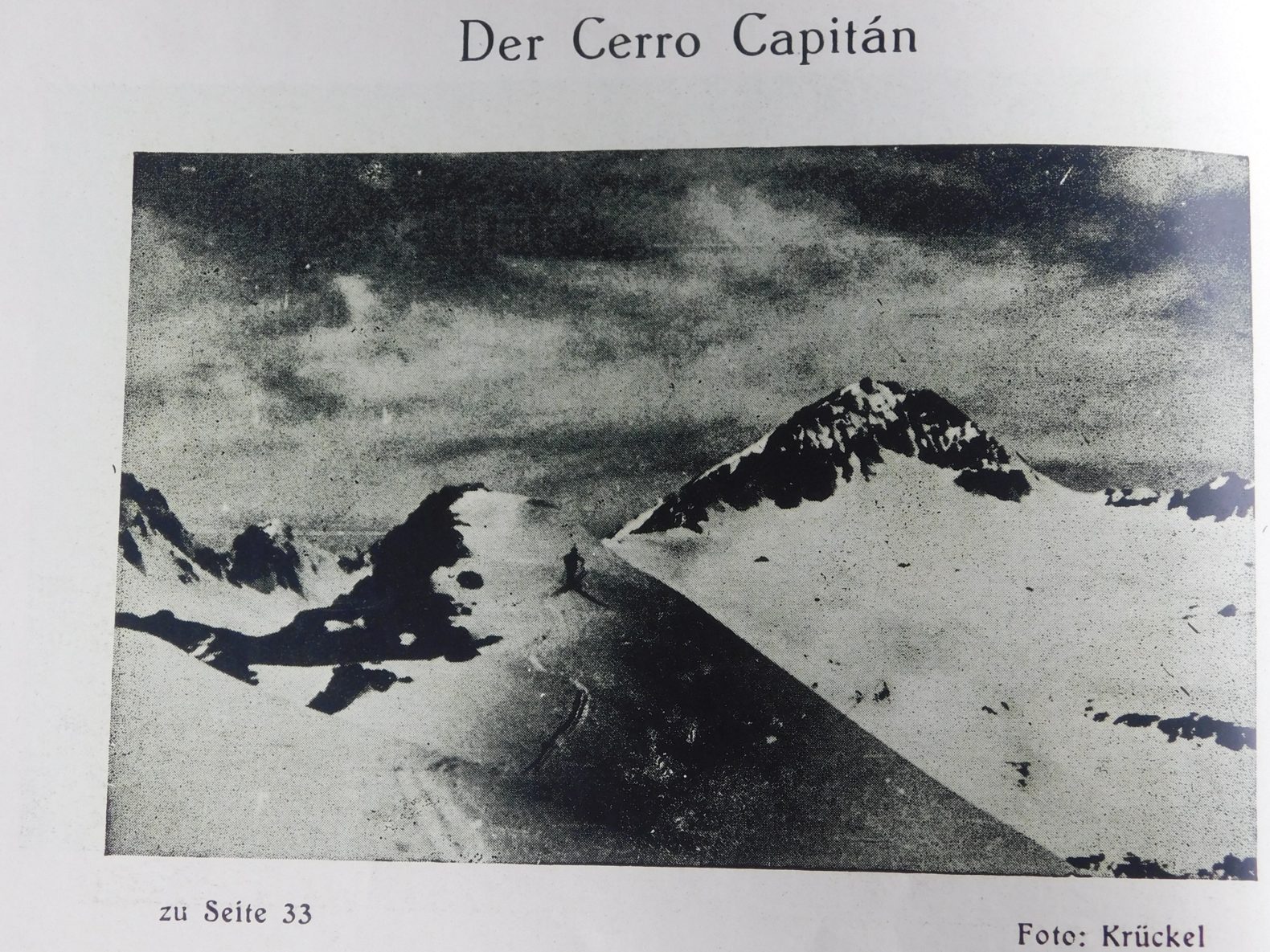 Ascenso Invernal del cerro Capitán – Traducción del artículo de 1937