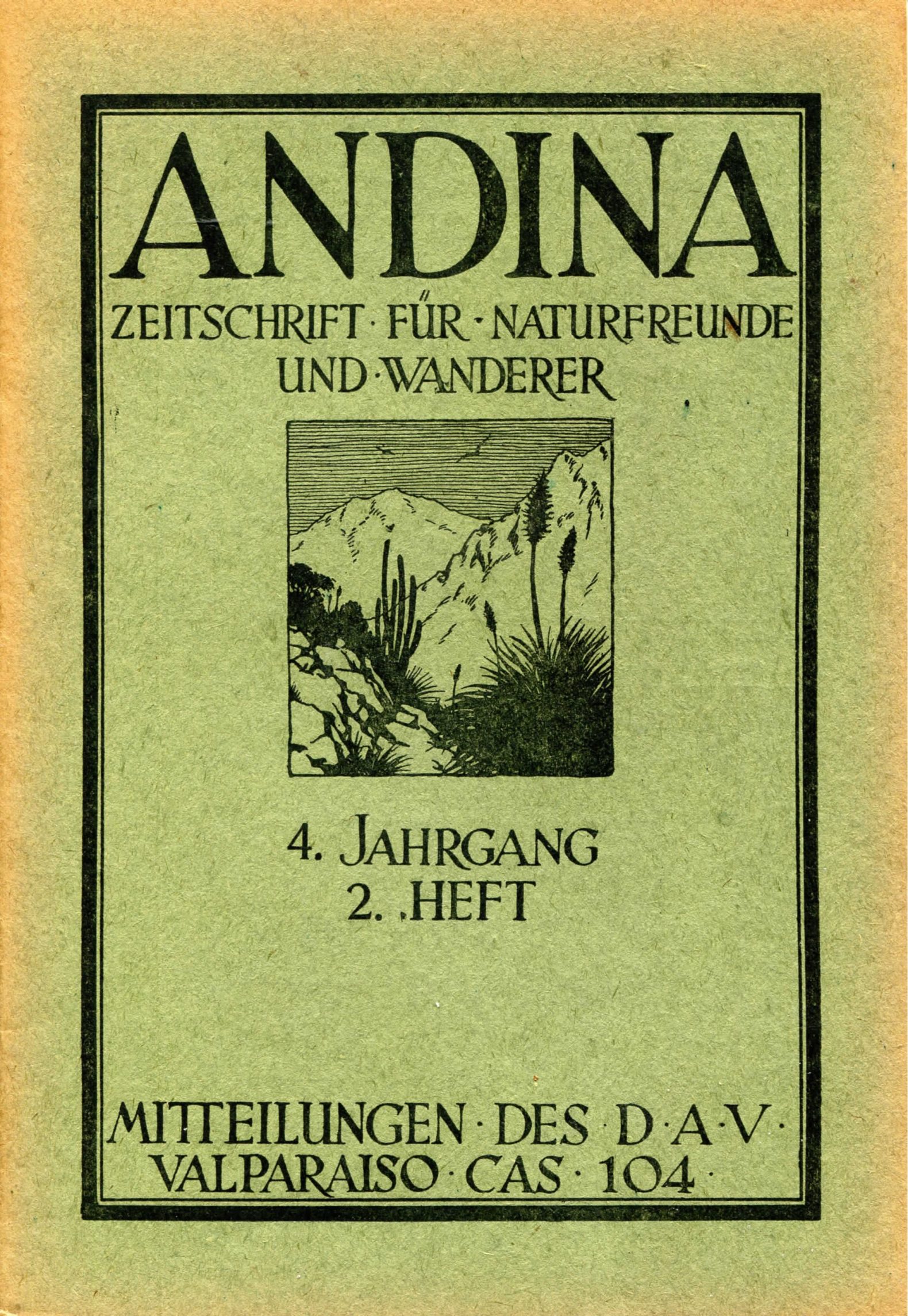 Revista Andina 1925 Heft 2