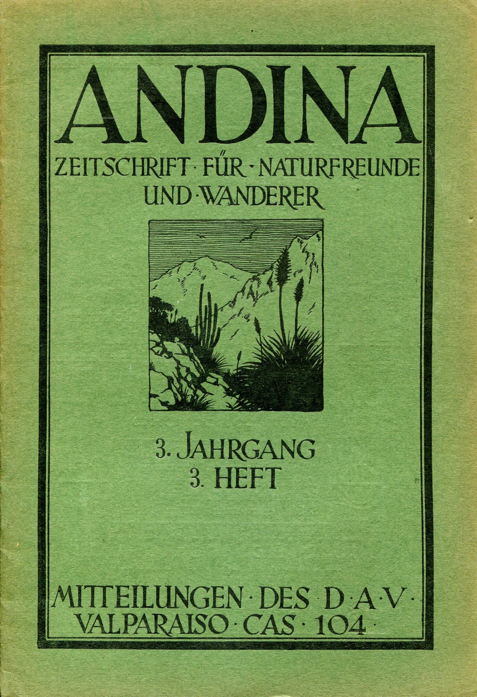 Revista Andina 1924 Heft 3