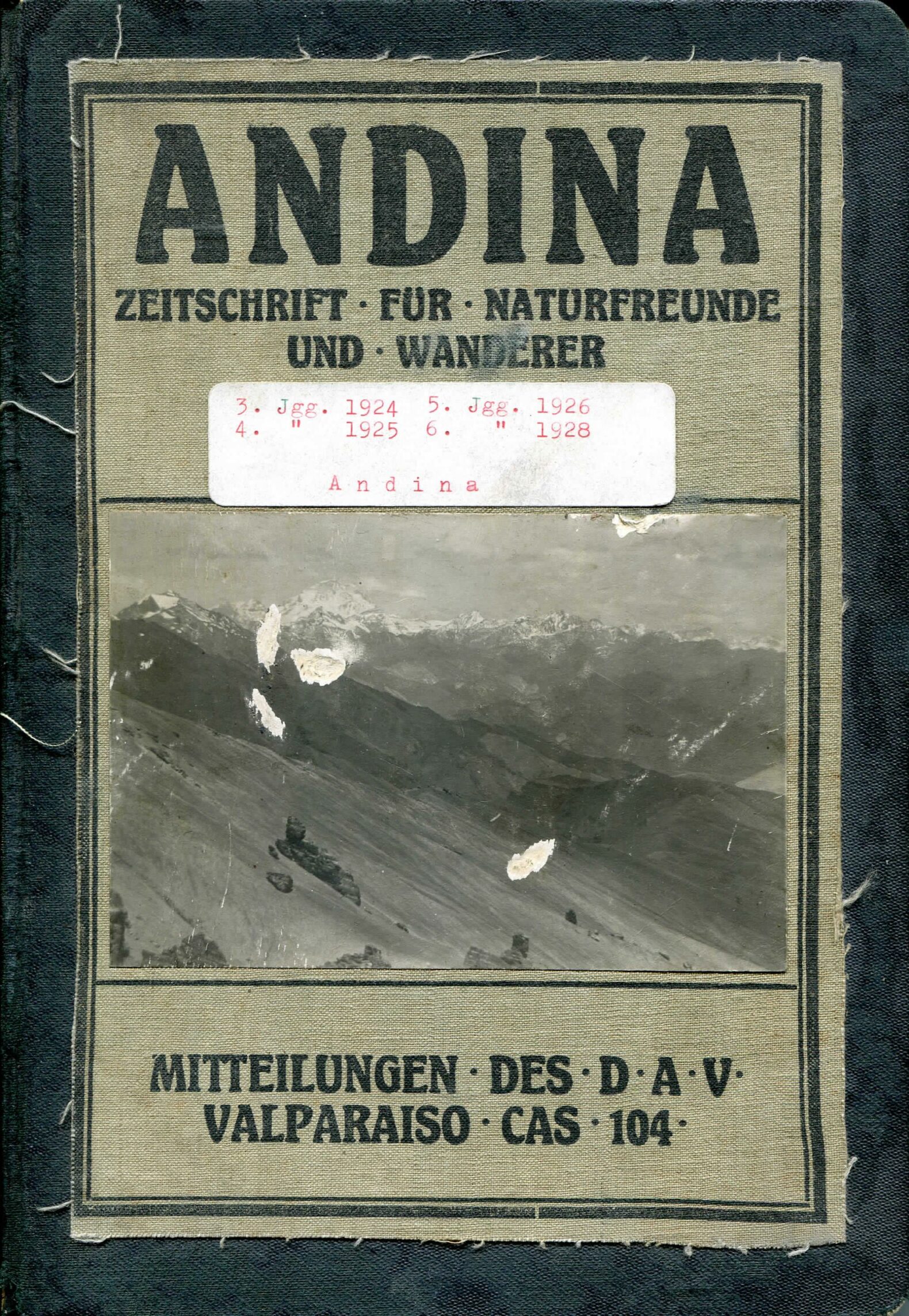 Revista Andina 1924 Heft 1